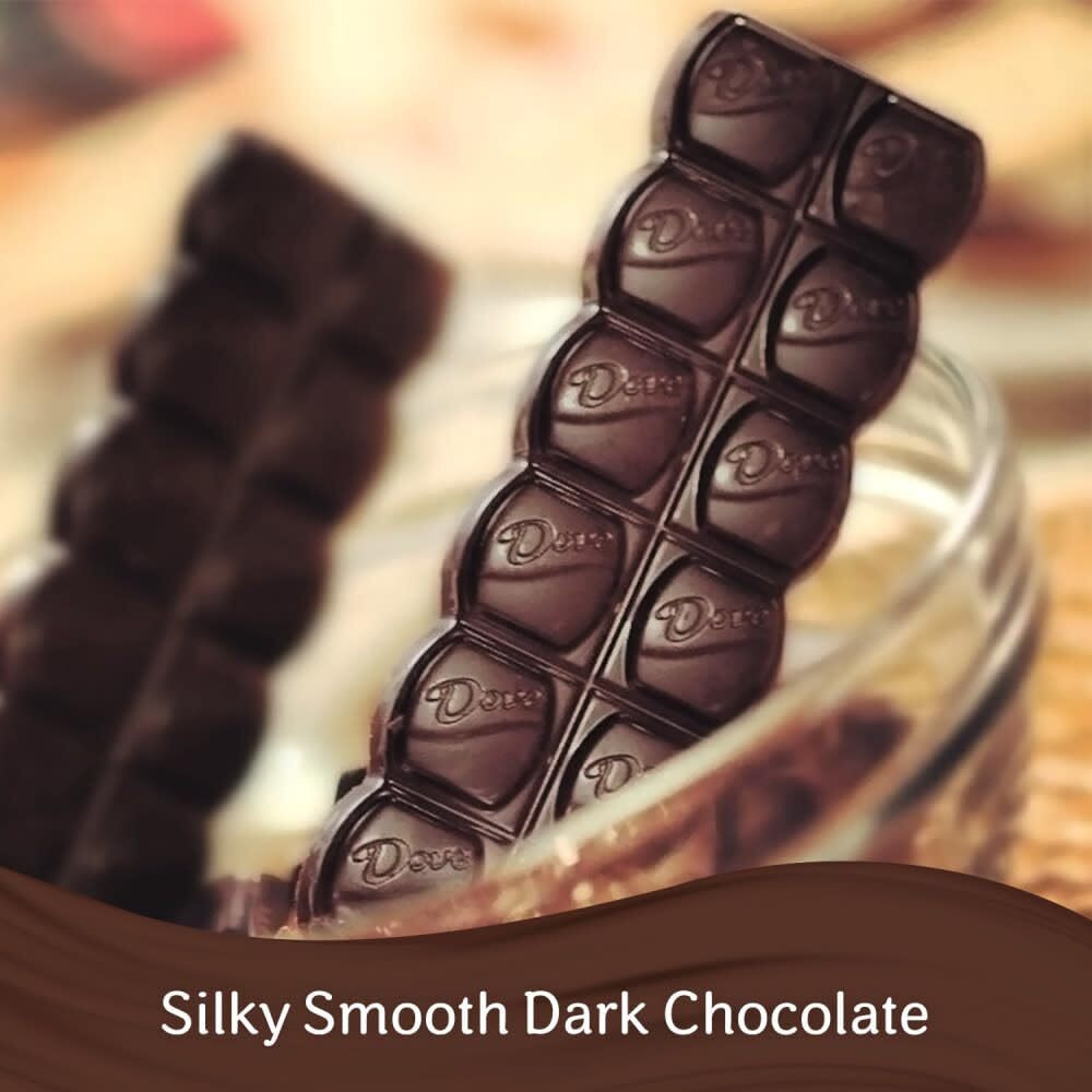 Dove Candy Dark Chocolate Bars, Full Size, 1.44 Oz (Pack Of 18) Box