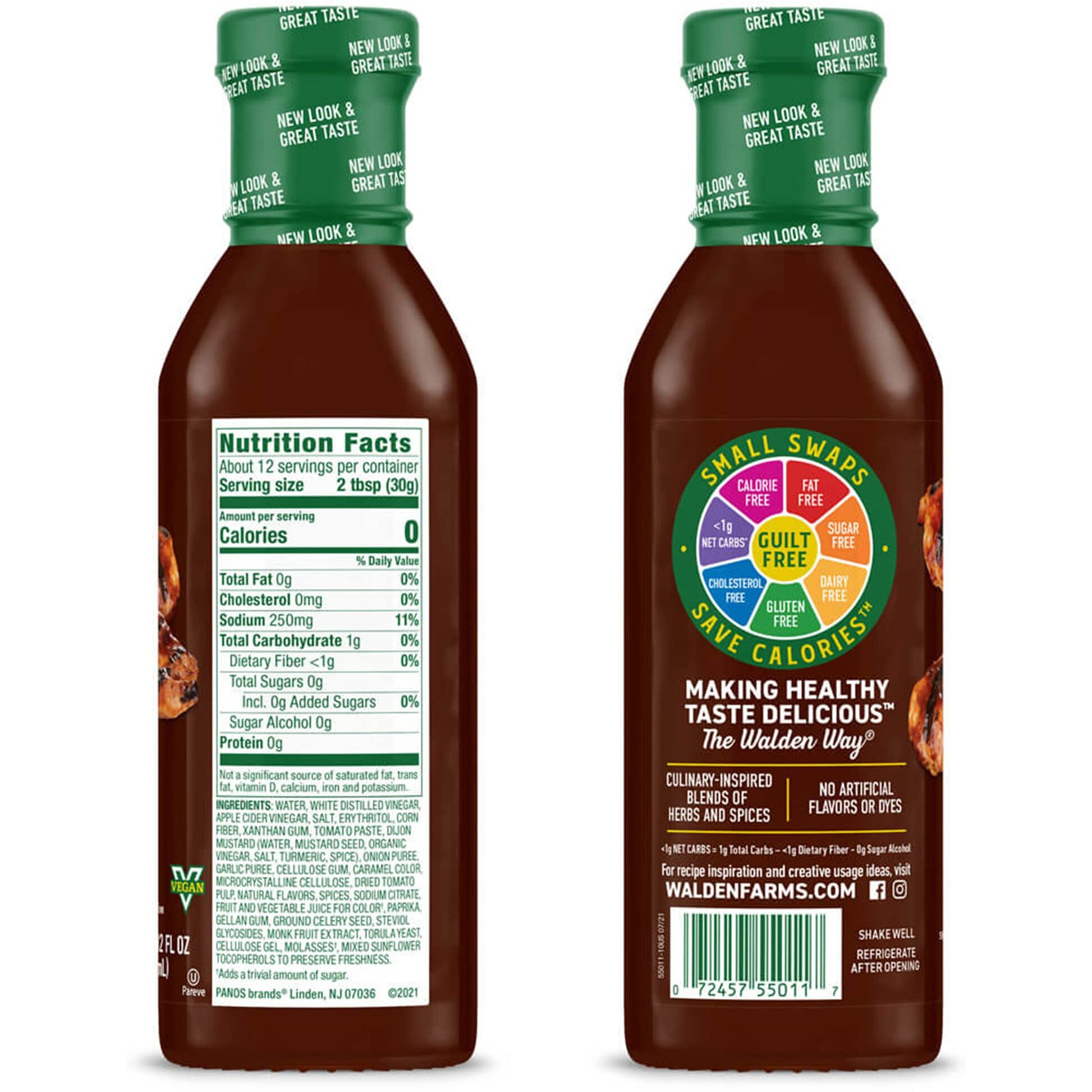 Walden Farms Calorie Free Barbecue Sauce Original - 12 Fl Oz