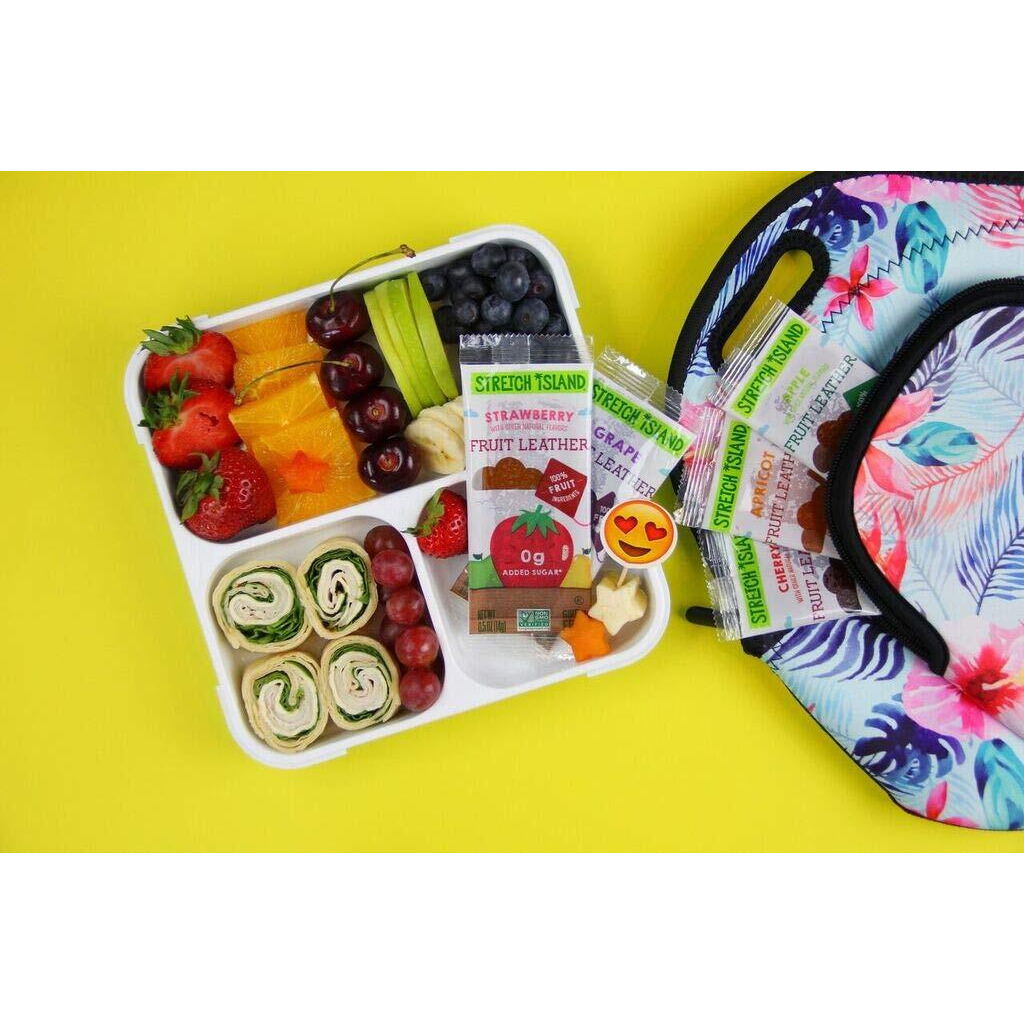 Stretch Island Fruit Leather Snacks Variety Pack, Cherry, Apple, Strawberry, Apricot, Grape, Respberry, 0.5 Ounce (Pack Of 48)