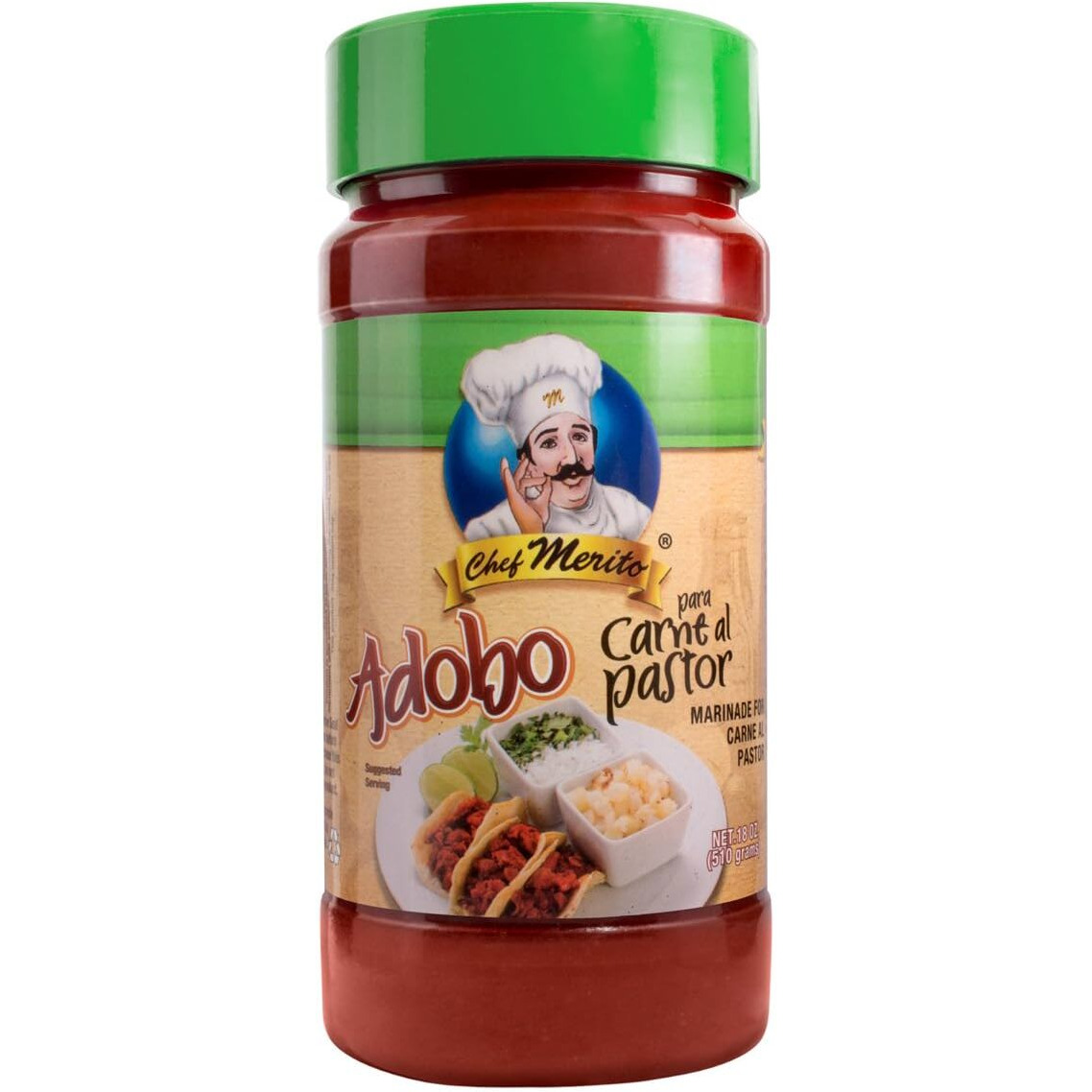 Chef Merito Adobo Carne Al Pastor, 18.0 Ounce