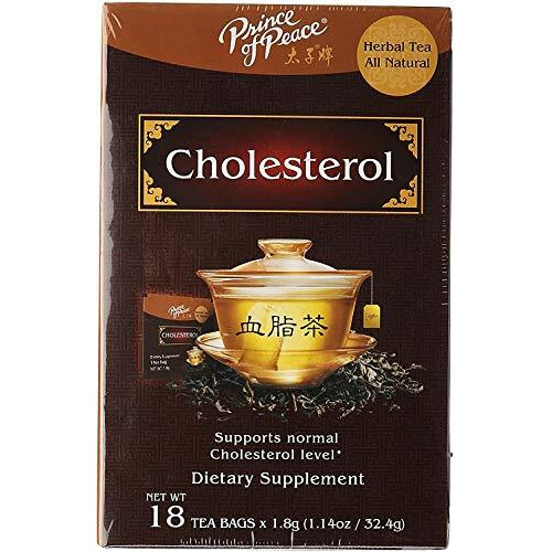 Prince Of Peace Cholesterol Herbal Tea 18 Bag, 0.02 Pound