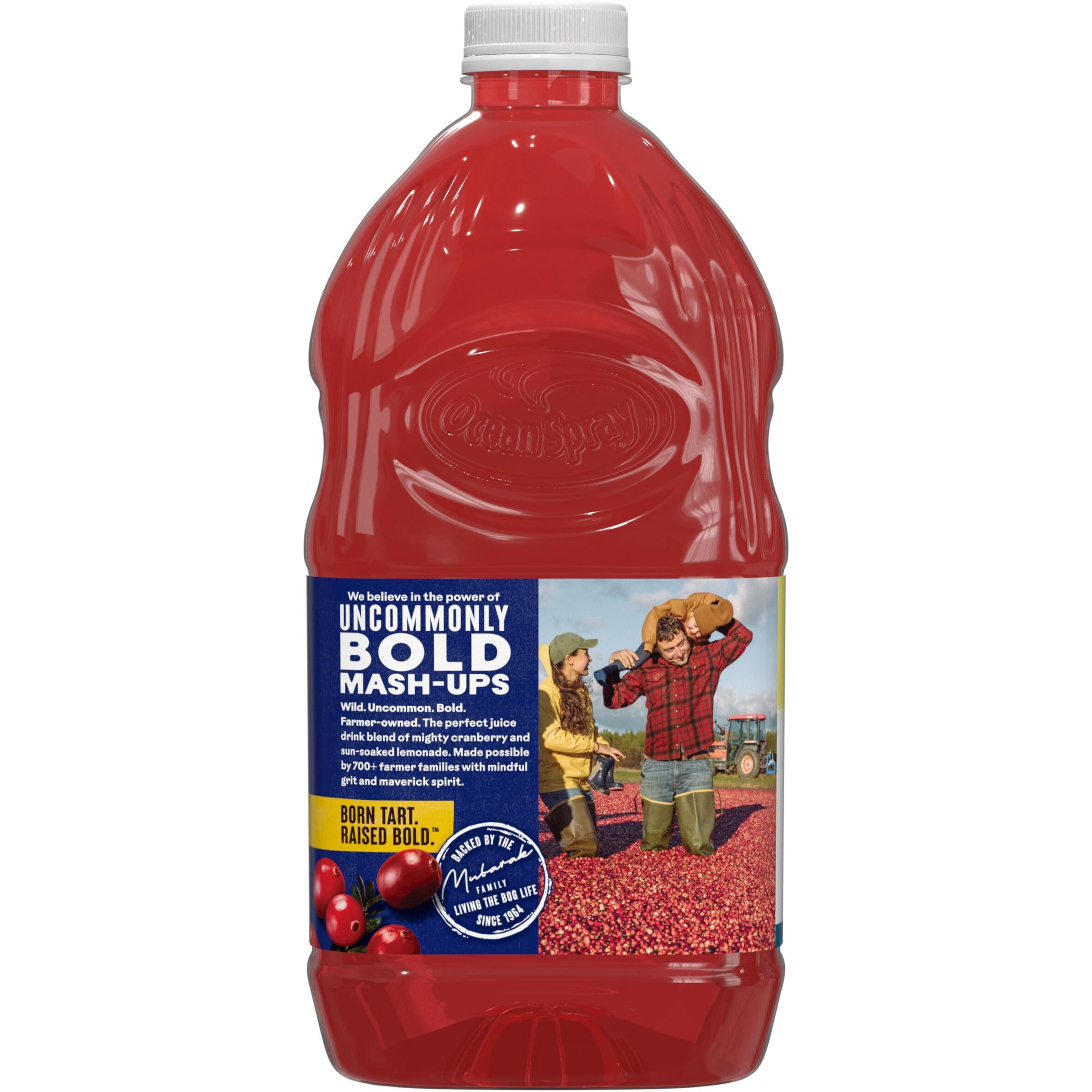 Ocean Spray Cran-Lemonade Cranberry Lemonade Juice Drink, 64 Fl Oz Bottle (Pack Of 8)