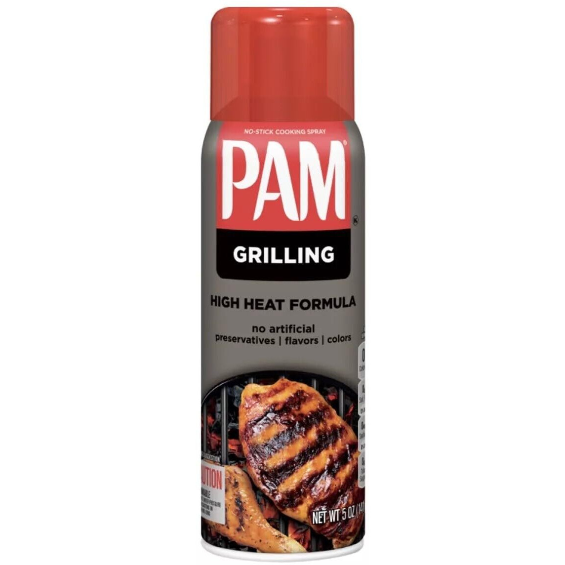 Pam Grilling No-Stick Cooking Spray, 5 Oz, 3 Pk