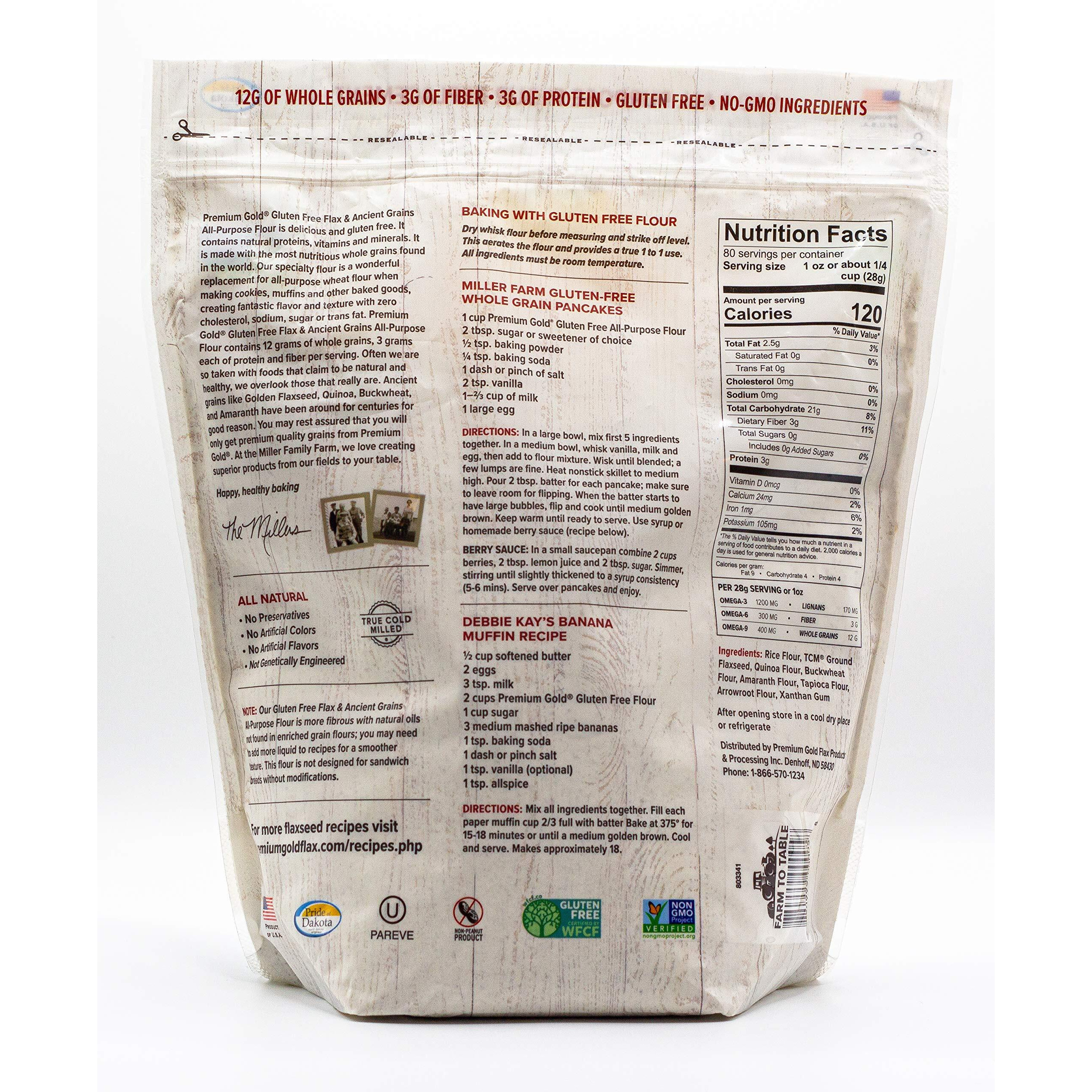 Premium Gold Gluten Free All Purpose Flour, 5 Pound
