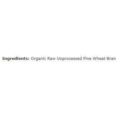 Shiloh Farms Organic Fine Wheat Bran - 20 Ounce Bag (Pack Of 2) - An Easy And Convenient Way Of Adding Fiber To Your Diet