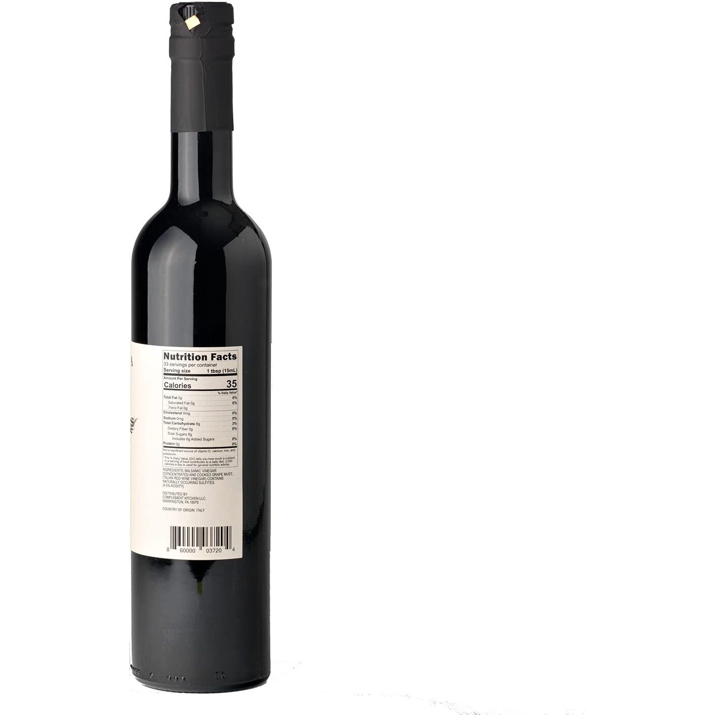 Blazing Bella Traditional Aged Balsamic Vinegar - Modena Italy Premium Reserve 16.9 Fl.Oz (500Ml)