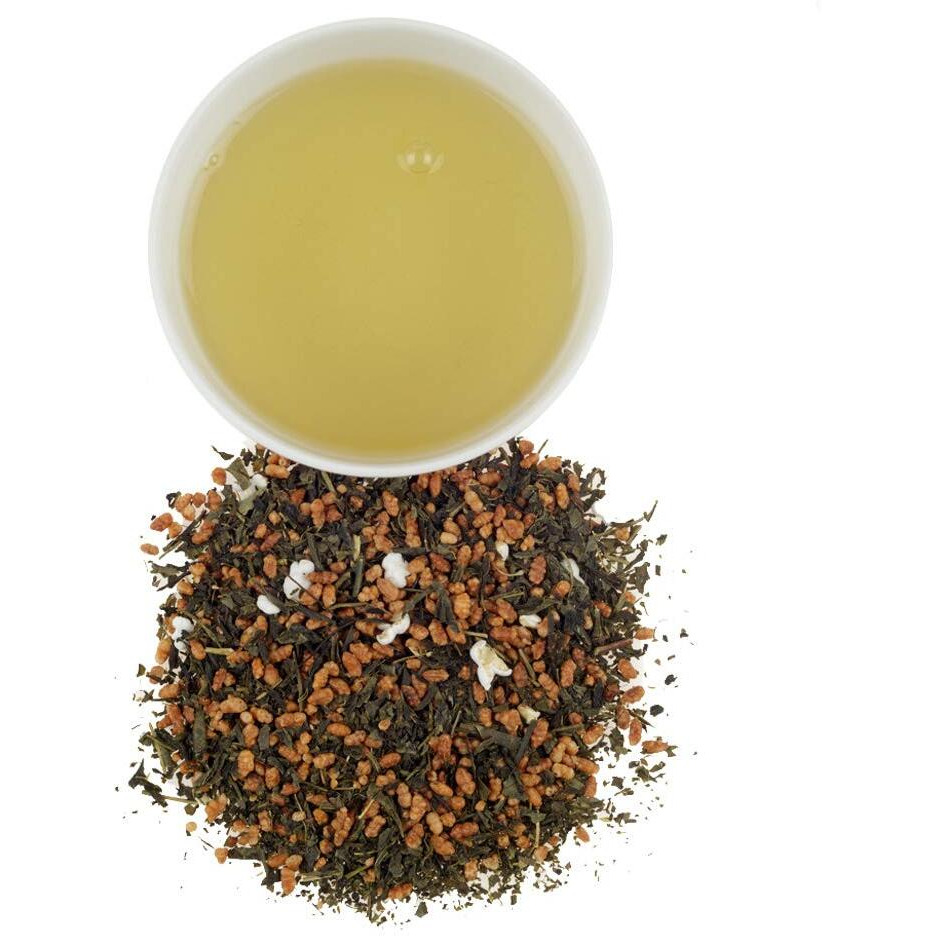 Harney & Sons Genmaicha Tea | 8 Oz Loose Leaf Tea