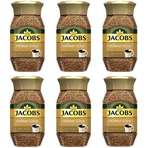 Jacobs Cronat Gold Instant Coffee 200 Gram / 7.05 Ounce (Pack Of 6)