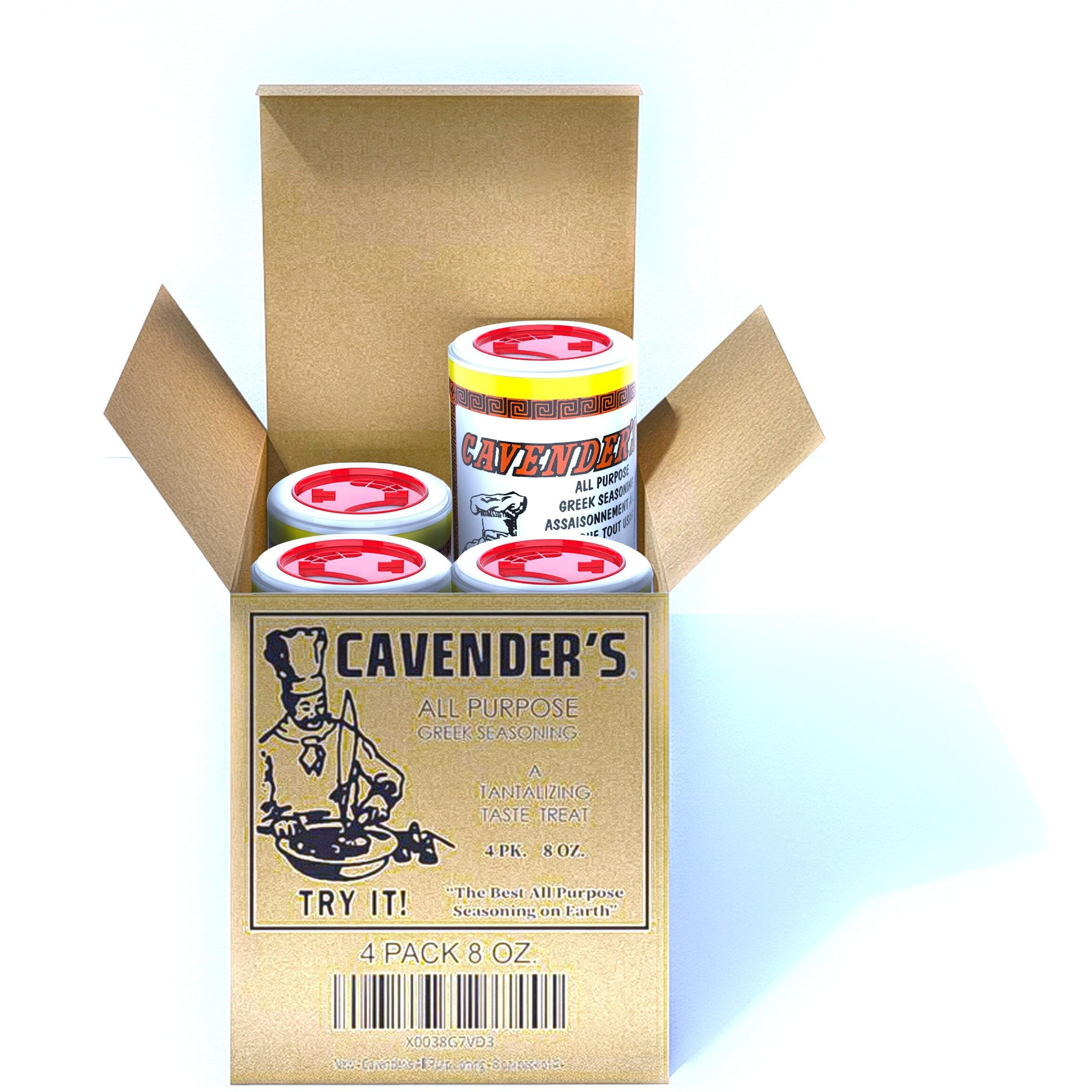 Cavender's All Purpose Greek Seasoning - 8 Oz - (Pack Of 4)