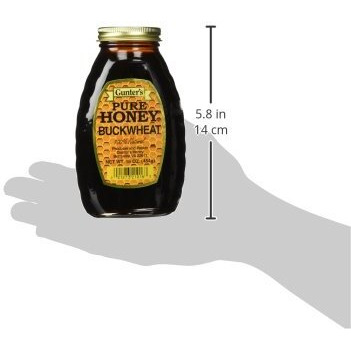 Gunter's Pure Buckwheat Honey, Buckwheat , 16 Ounce