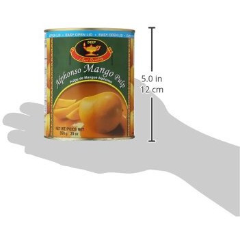 Deep, Alphonso Mango Pulp, 850 Grams(Gm)