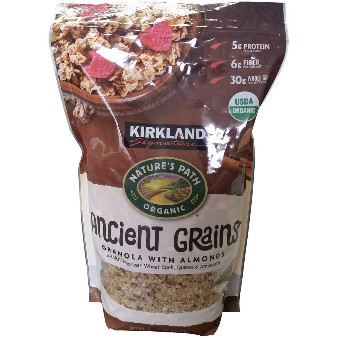 Kirkland Signature Nature's Path Organic Ancient Grains With Almonds, 35.3 Oz