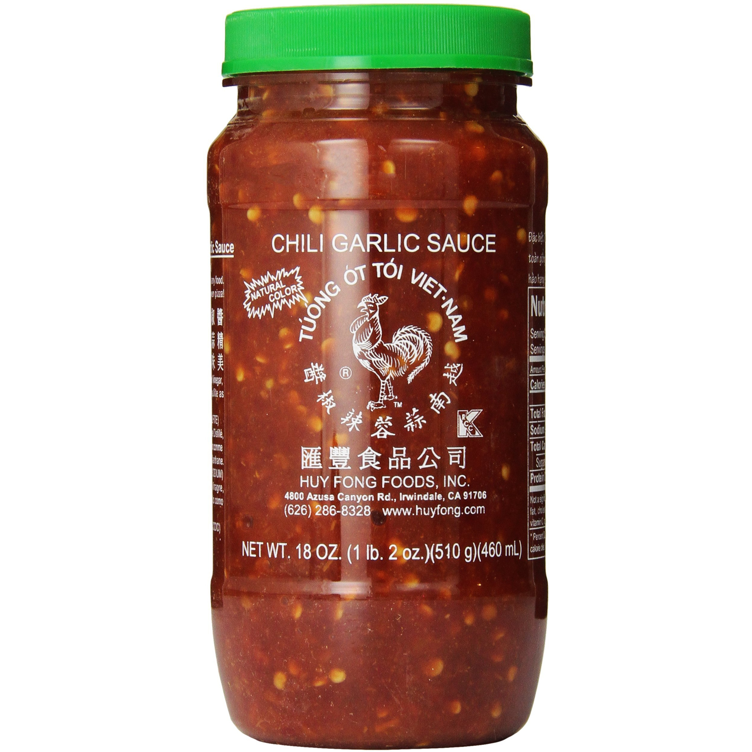 Huy Fong Chili Garlic Sauce, 1.12 Pound (Pack Of 12)