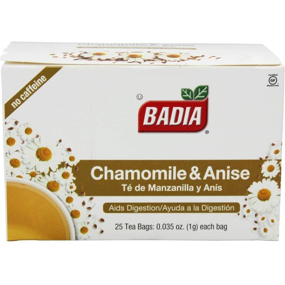 Badia Tea Chamomile And Anise 25 Bg 2 Pack
