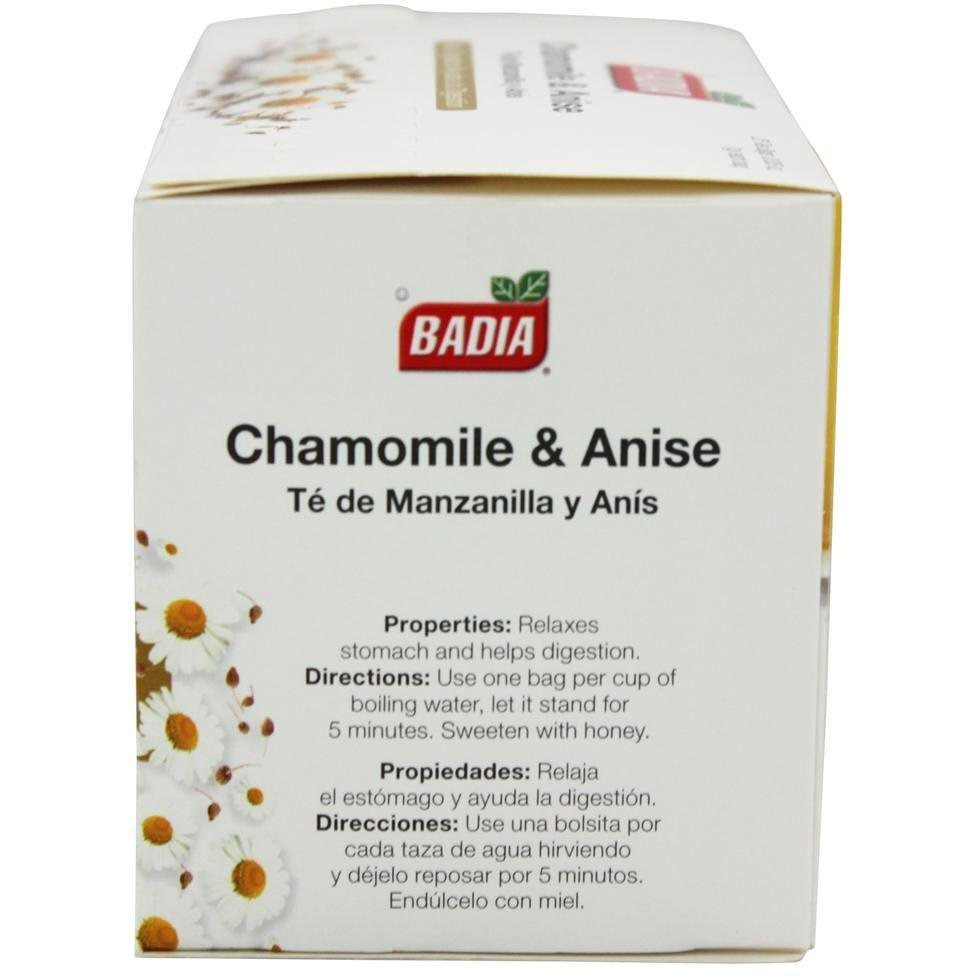 Badia Tea Chamomile And Anise 25 Bg 2 Pack