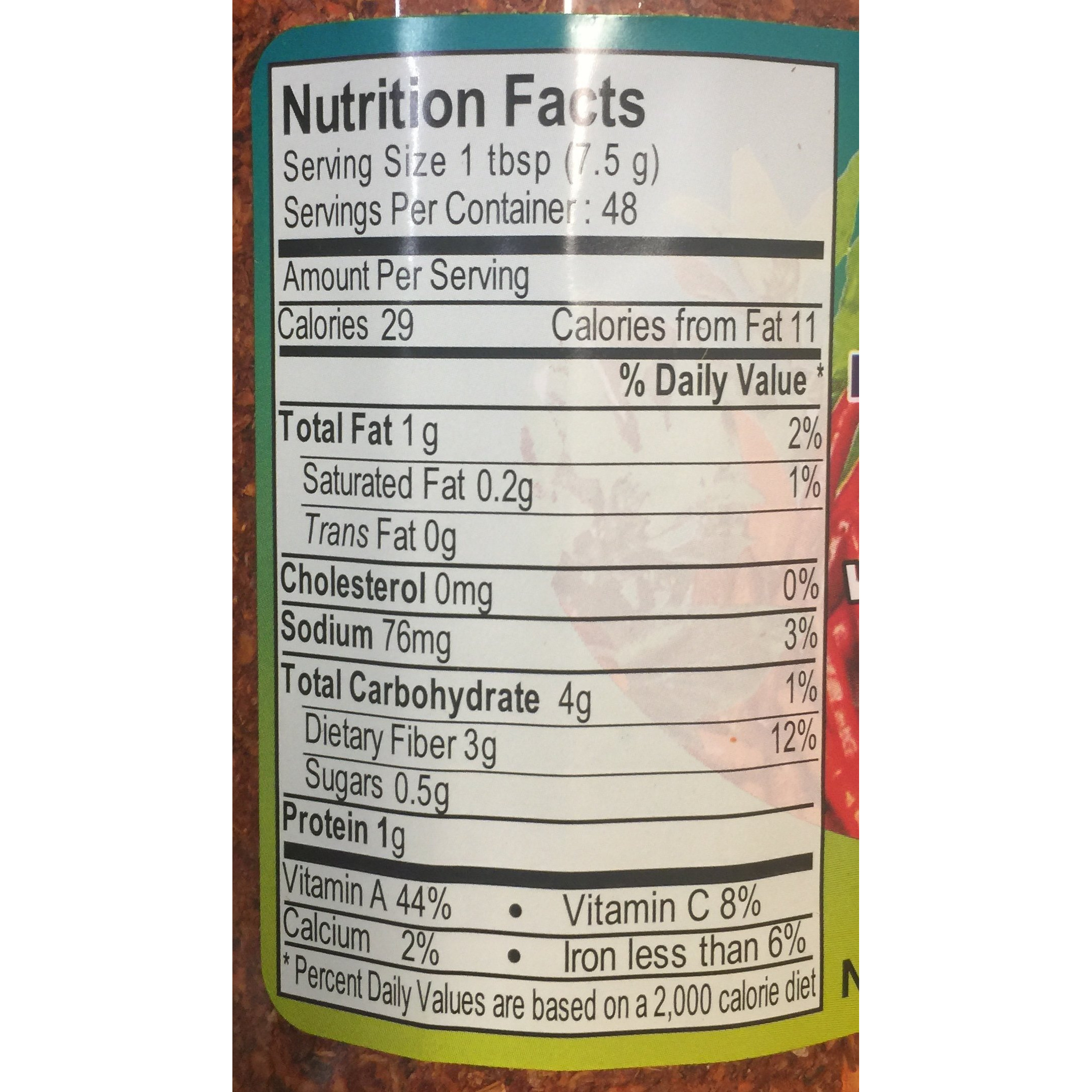 Dragonfly Dried Chilli Crush 12.7 Oz