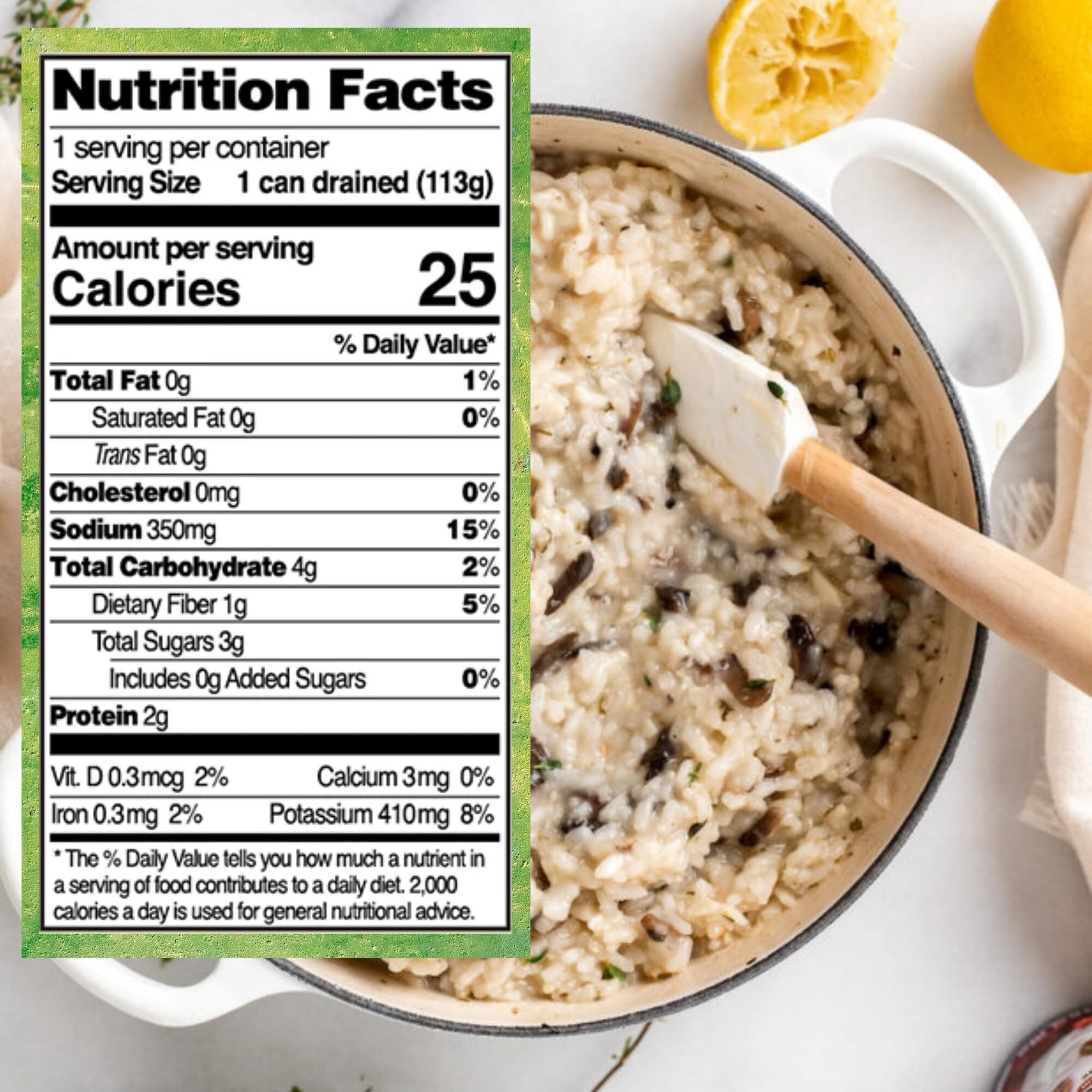 Native Forest Organic Portobello Mushroom Slices  Canned Mushrooms, Low Calories & Fat, Non-Gmo Project Verified, Usda Organic  6.5 Oz (Pack Of 12)