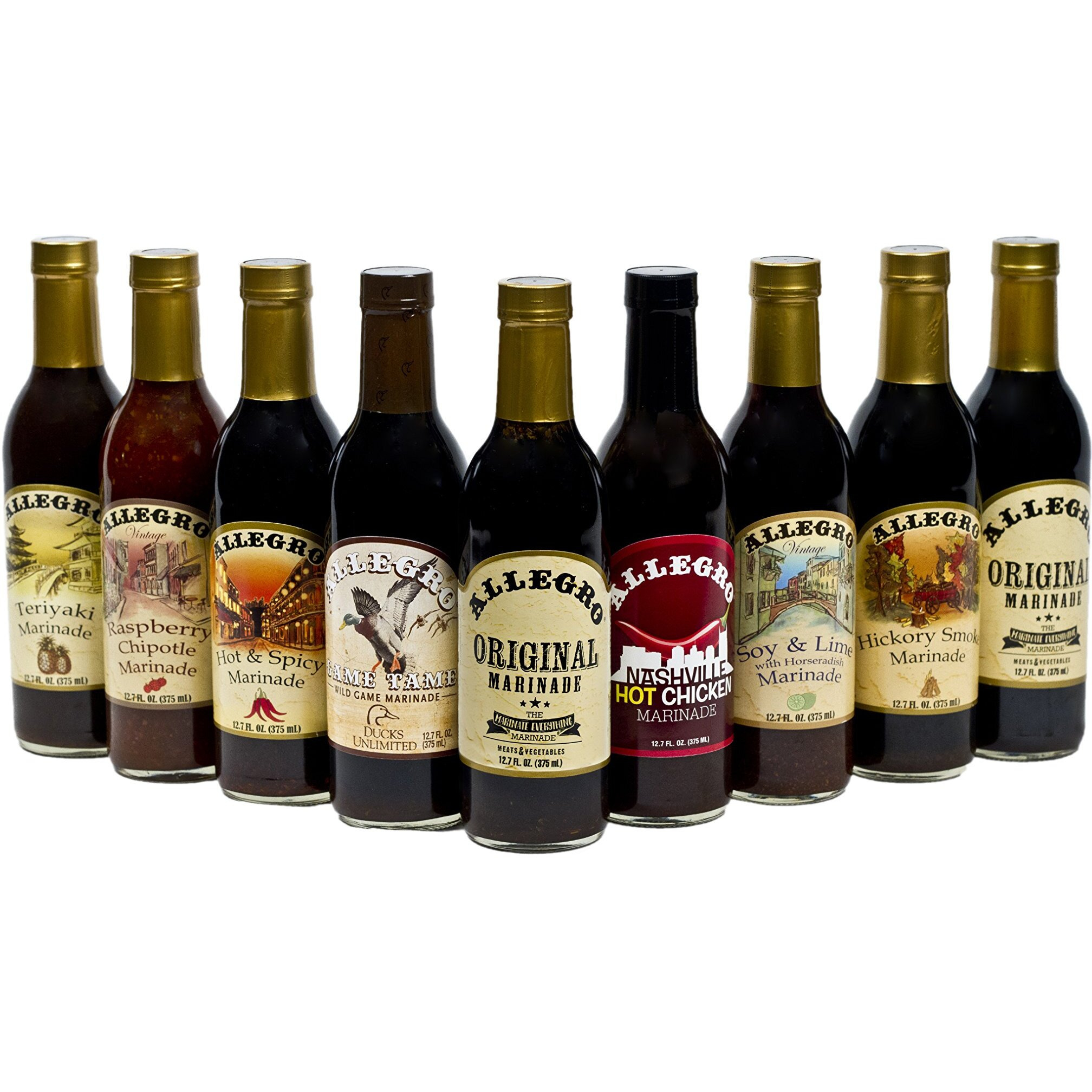 Allegro - The Marinate Everything Marinades - Original 12.7 Oz, Pack Of 6