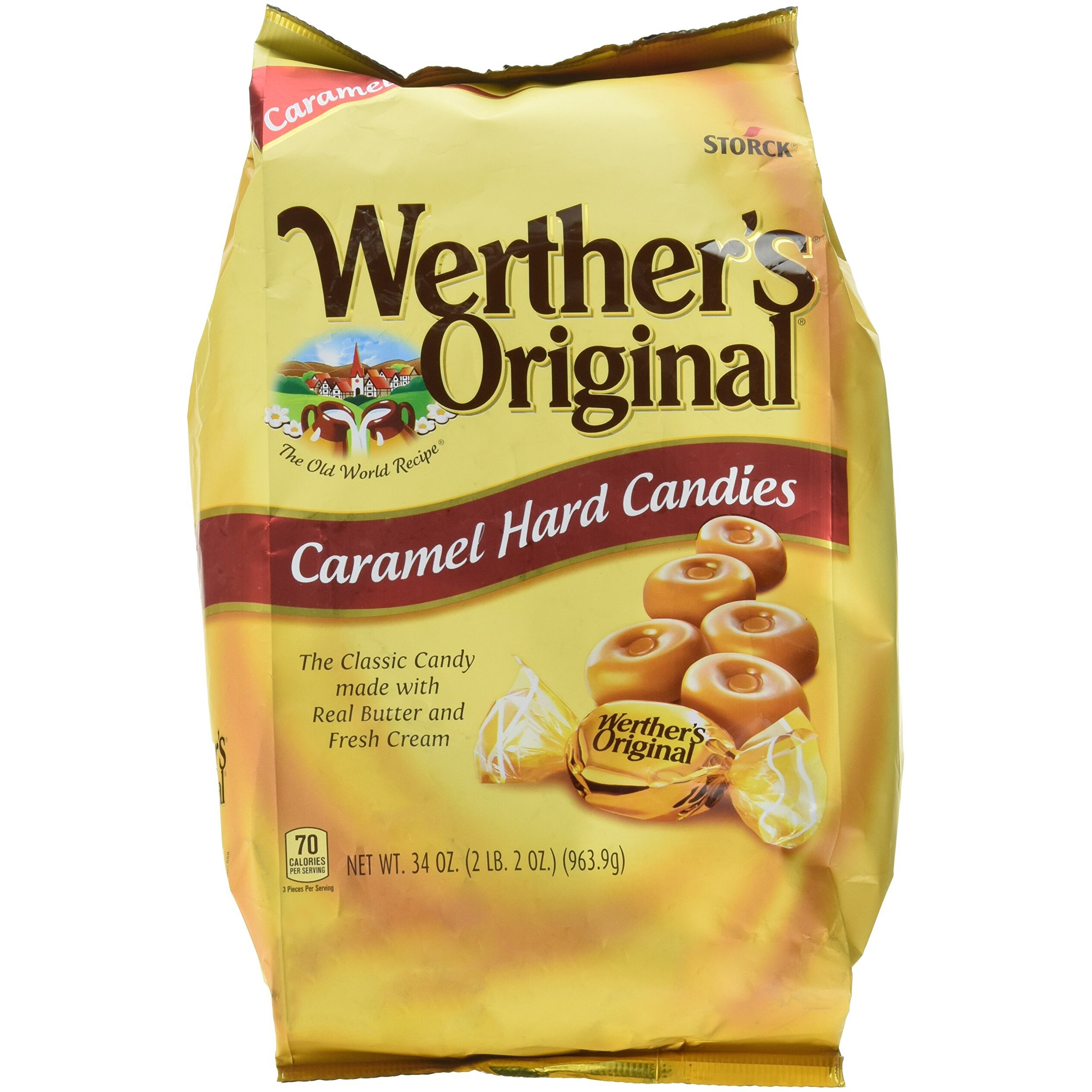 Werther's Original Hard, 34.0 Oz Bag
