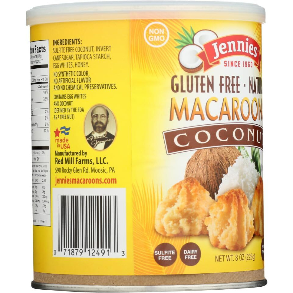 Jennies Coconut Macaroons - 8 Ounce (Pack Of 2)
