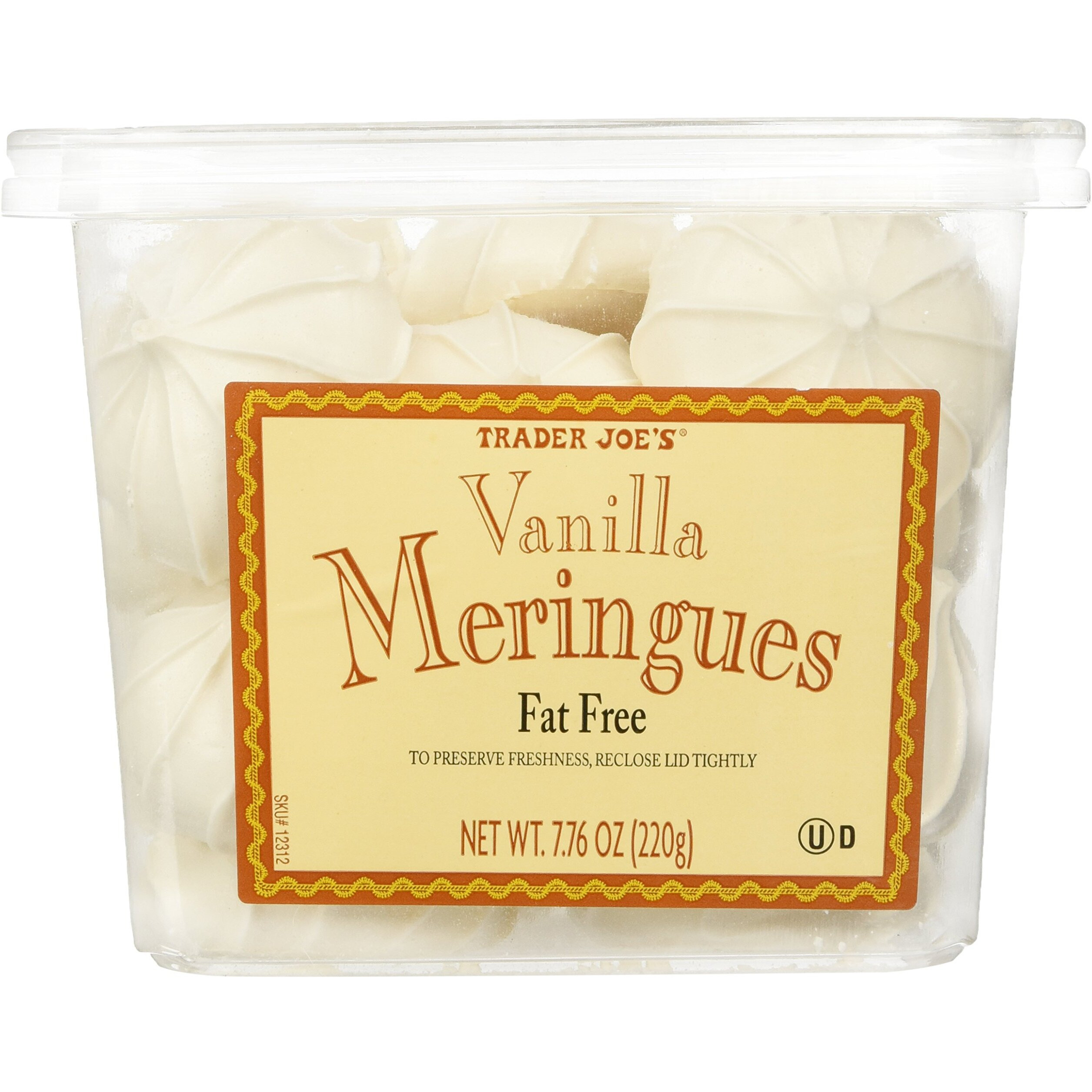 Trader Joe's Vanilla Meringues Cookies