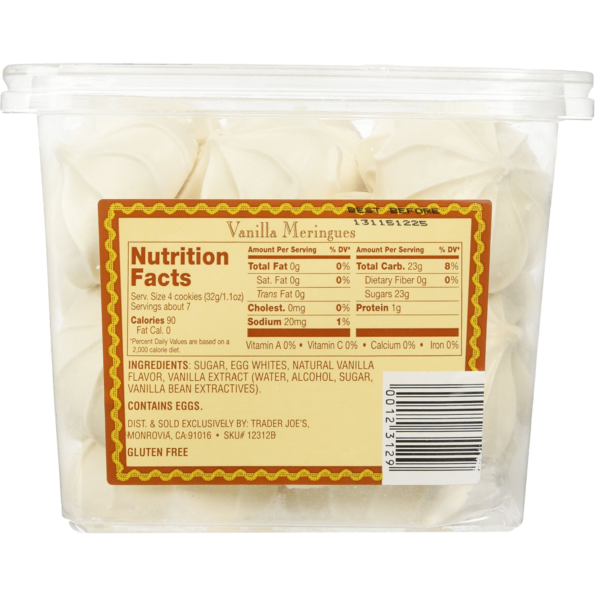 Trader Joe's Vanilla Meringues Cookies