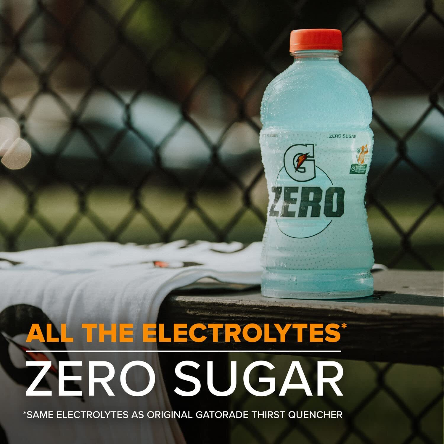 Gatorade Zero Sugar Thirst Quencher, Lemon-Lime, 20 Fl Oz (Pack Of 12)