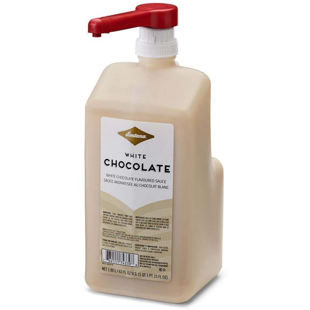 Fontana White Chocolate Mocha Sauce, 63 Fl Oz