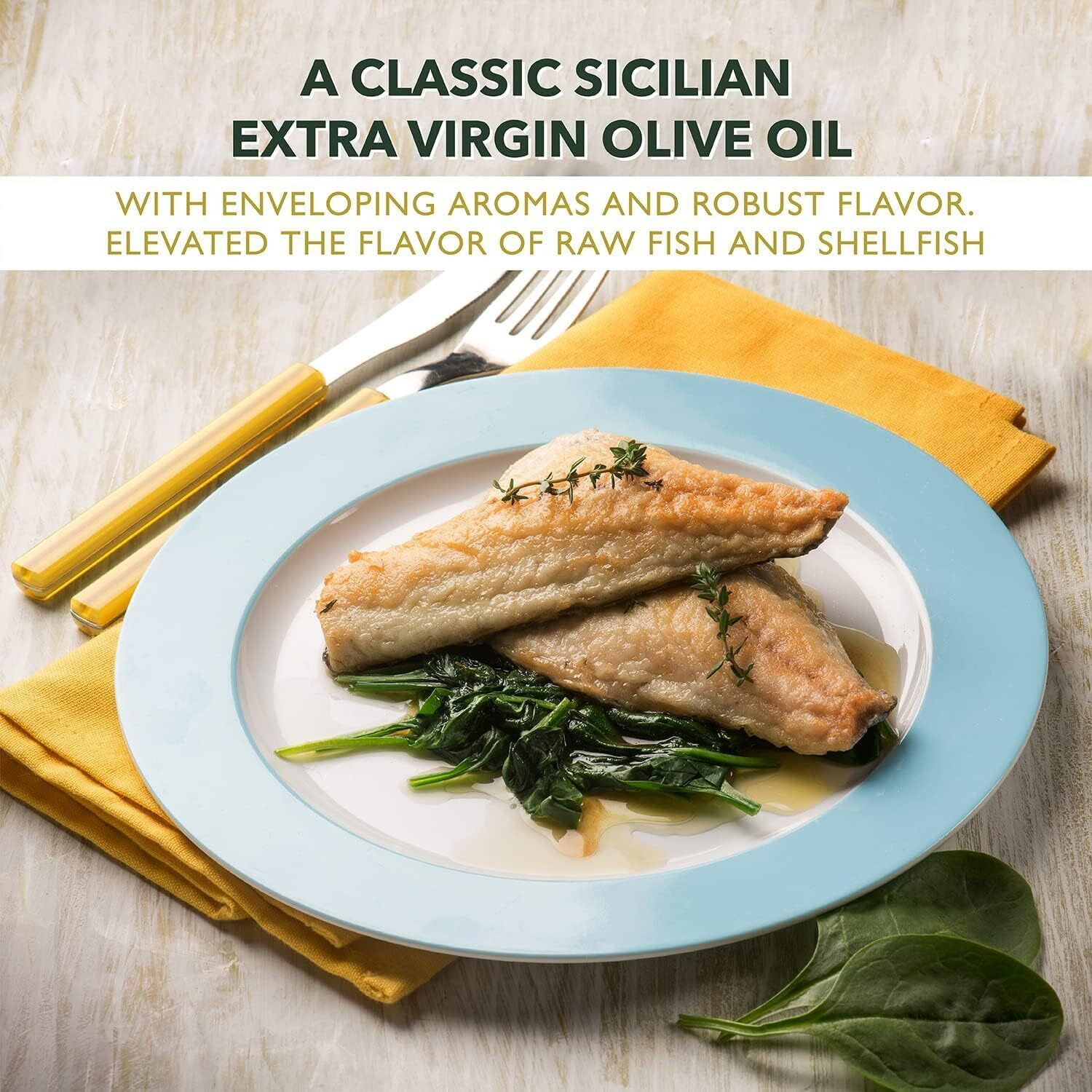 Frantoia Extra Virgin Olive Oil From Italy - Fruity, Unfiltered, Cold Extracted Authentic Sicilian Olive Oil - Fresh Harvest Imported Olive Oil From Italy (33.8 Fl Oz) - Pack Of 2