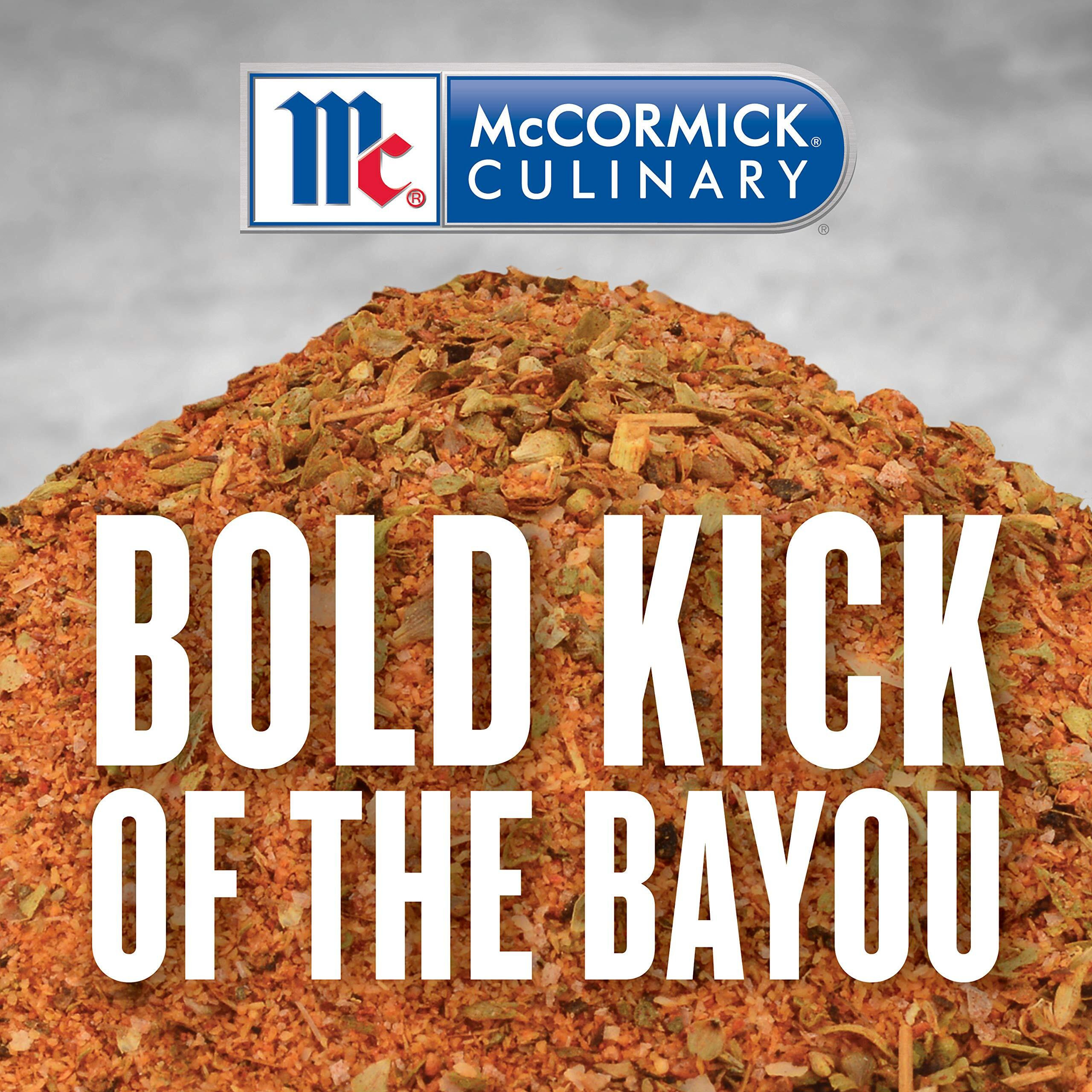 Mccormick Culinary Bayou Cajun Seasoning, 21 Oz - One 21 Ounce Container Of Cajun Seasoning Made With Aromatic Spices For Catfish, Crawfish, Jambalaya And Gumbo