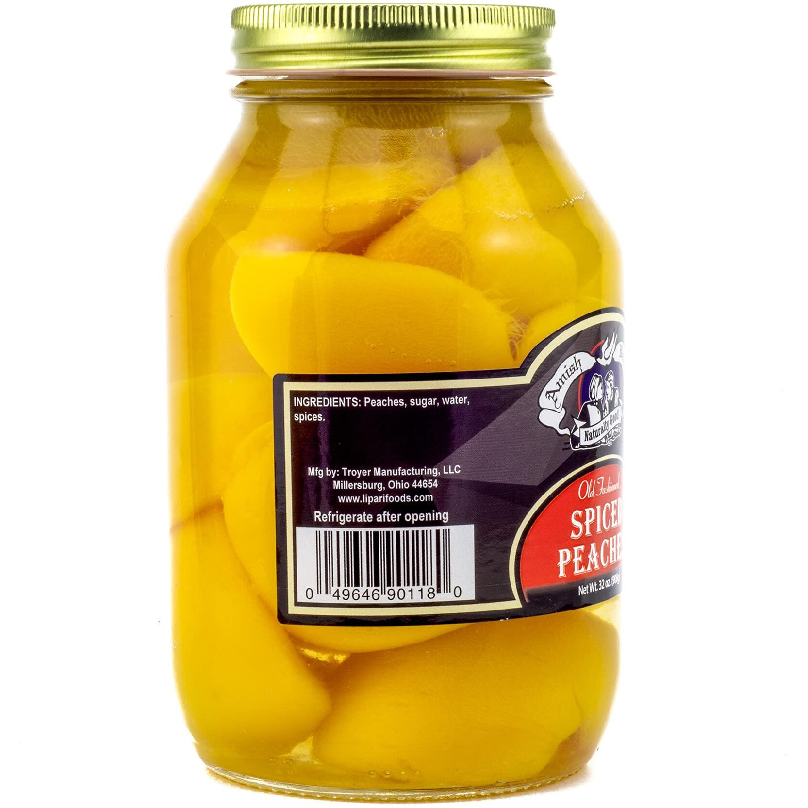 Amish Wedding Spiced Peach Halves 32Oz