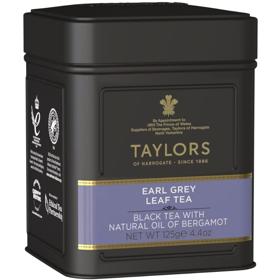 Taylors Of Harrogate Earl Grey Loose Leaf, 4.41 Ounce Tin
