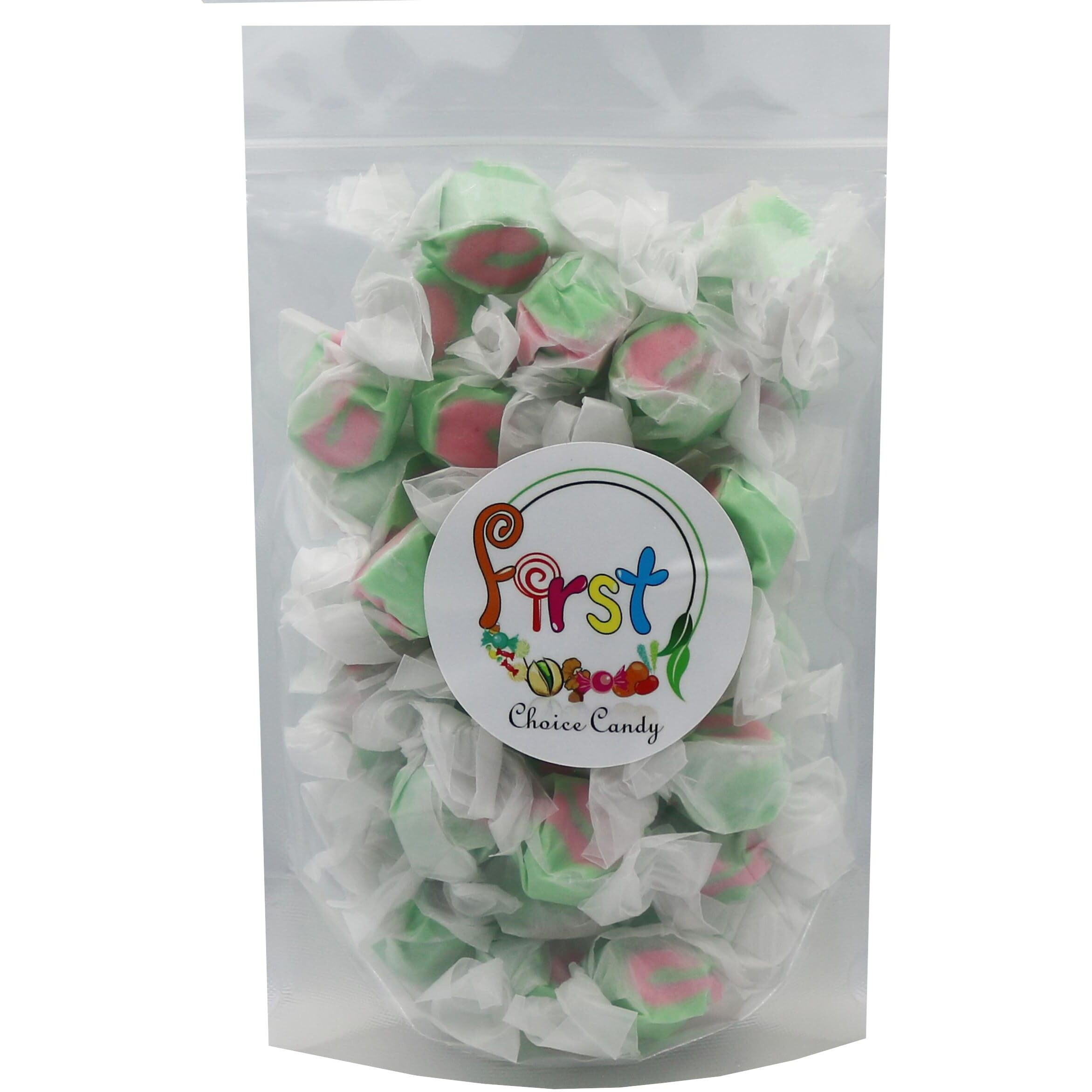 All Flavor Gourmet Saltwater Taffy (Watermelon, 1 Lb)