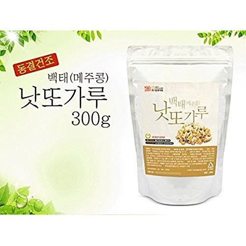 K-Herb Soybean Natto Powder 100% Natural Nattokinase Freeze-Dried Fermented Food Vitamin K2 10.6 Oz(300G) (2 Pack)