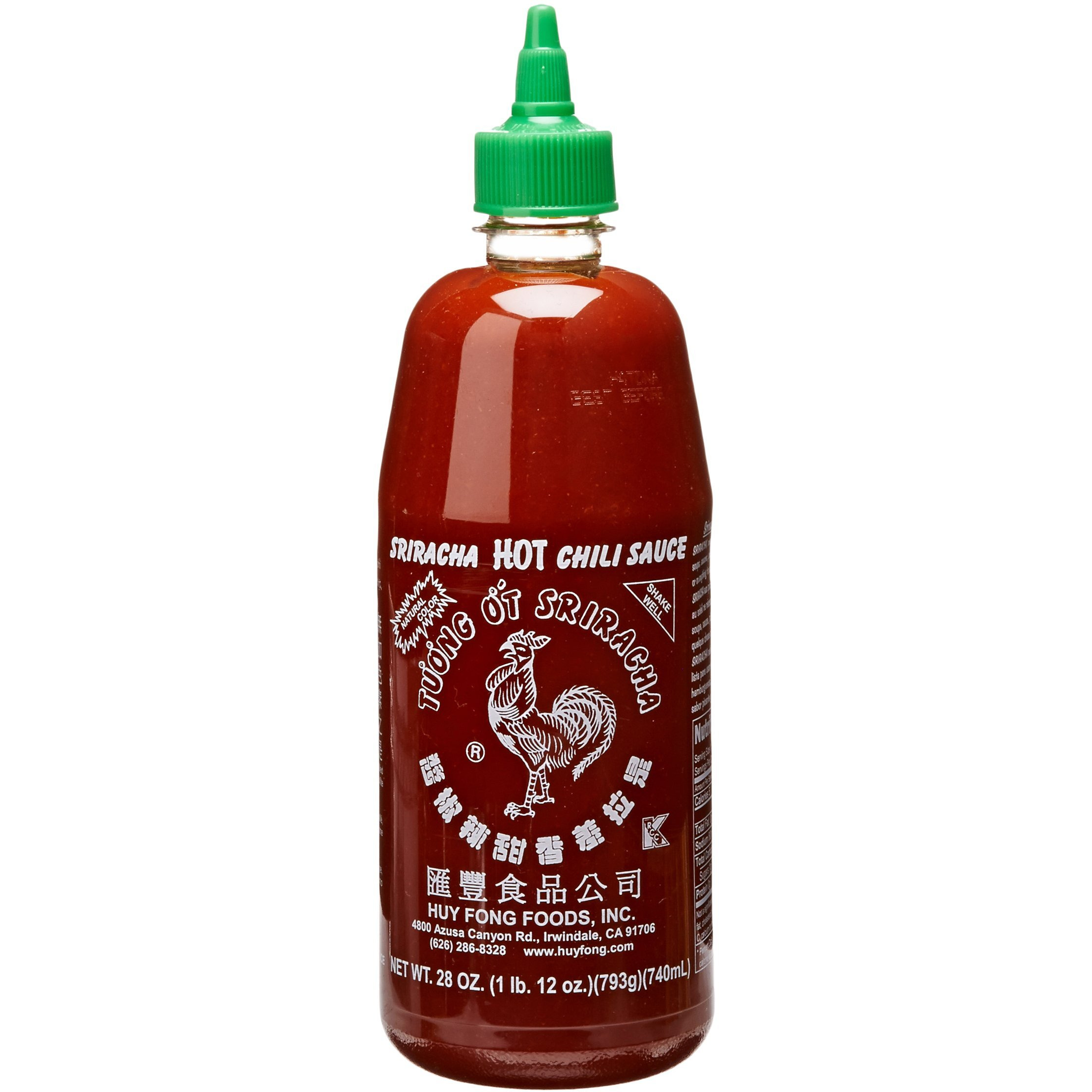 Huy Fong, Sriracha Hot Chili Sauce, 28-Ounce Bottles (Pack Of 3)