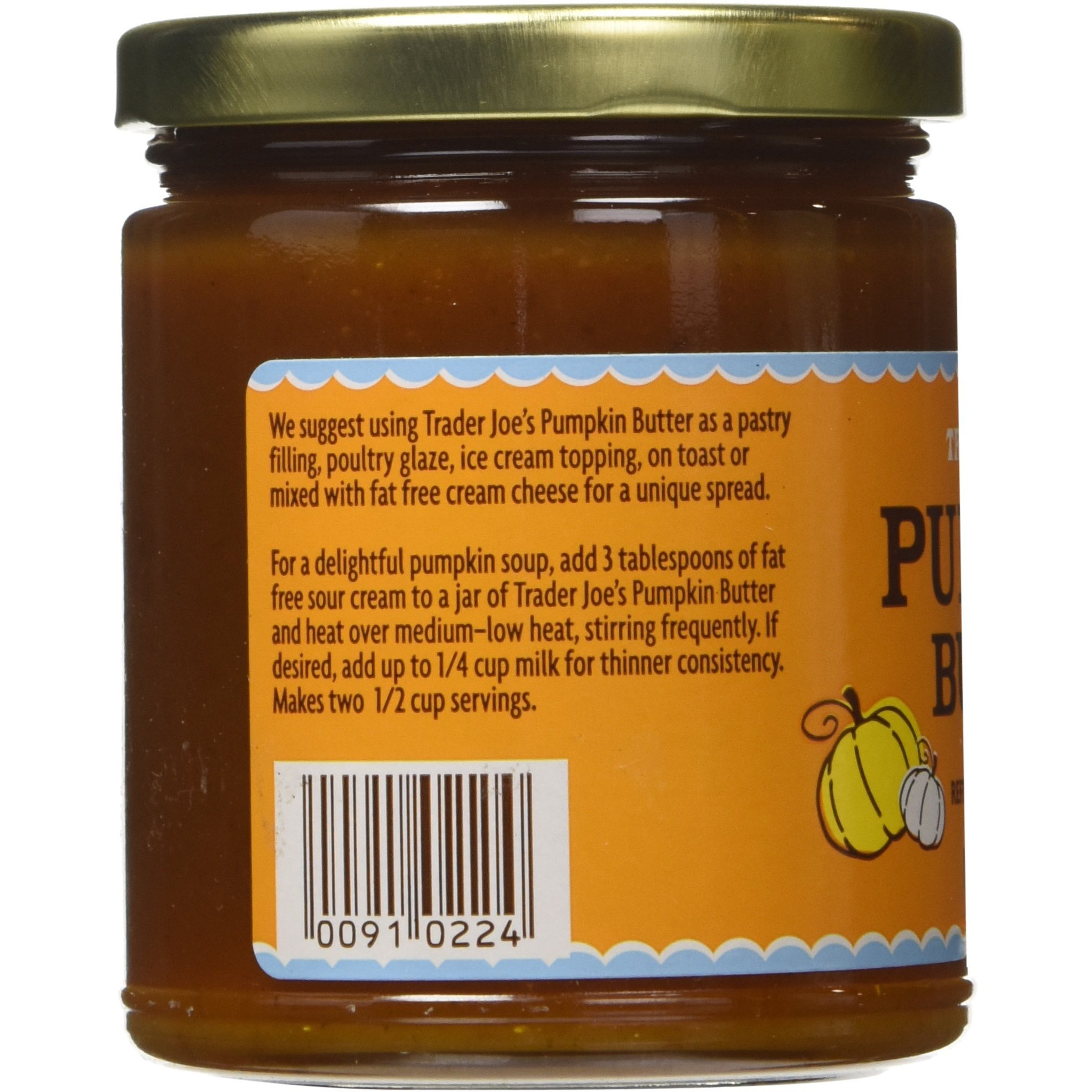 Trader Joes Pumpkin Butter, 10 Ounce