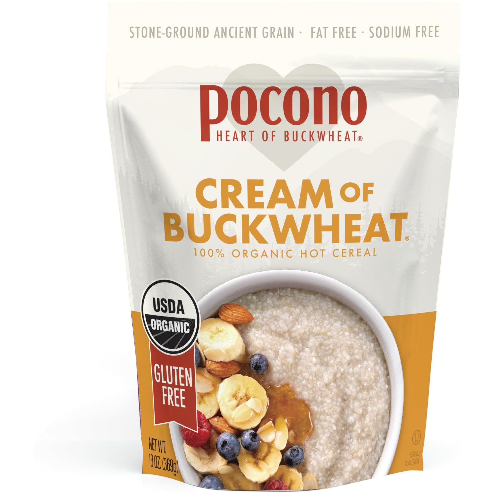 Usda Certified Organic Pocono Cream Of Buckwheat