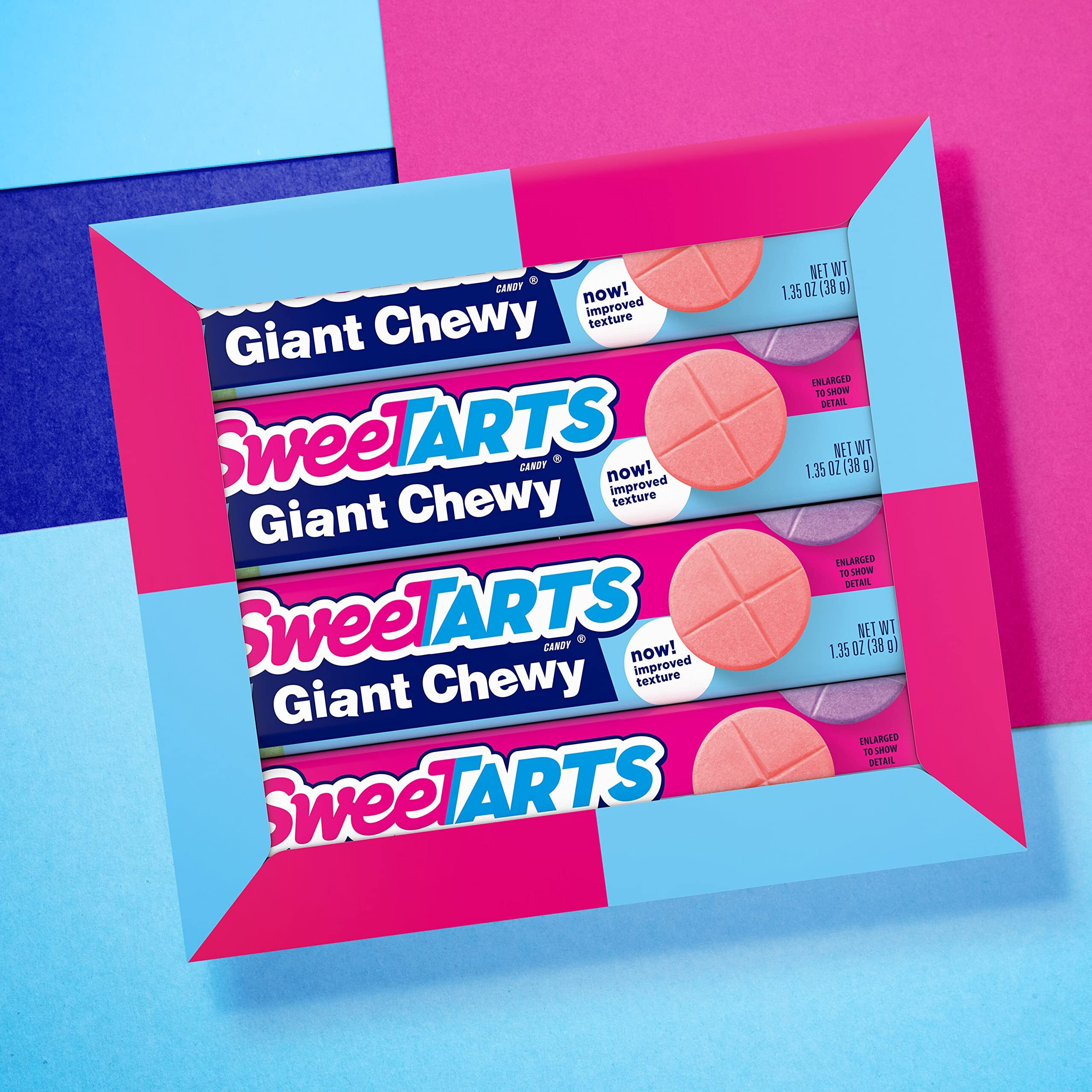 Sweetarts Giant Chewy Candy, 1.35 Ounce (Pack Of 36)