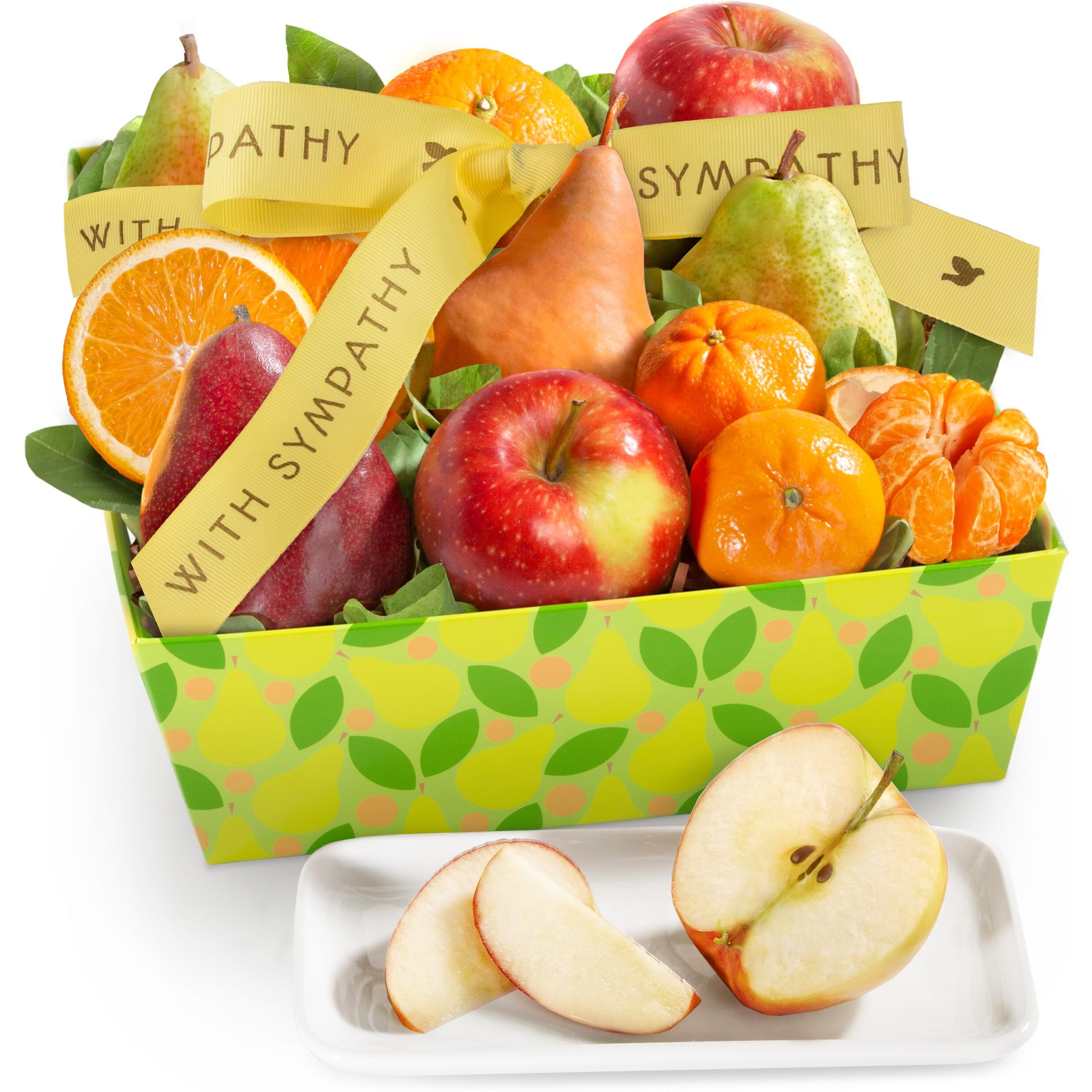 A Gift Inside Sympathy Fruit Favorites Basket