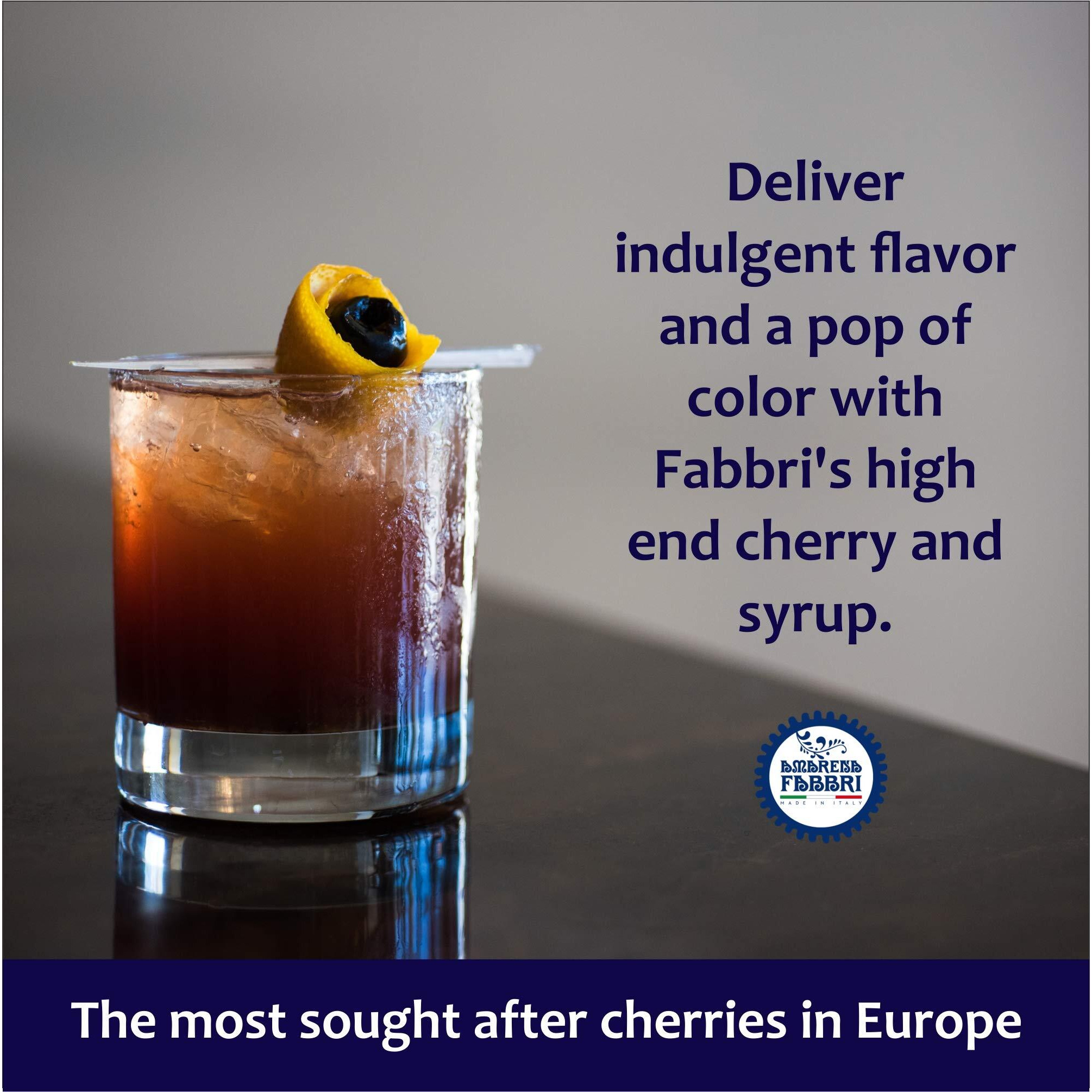 Fabbri Amarena Cherries - 21 Ounce. Jar - 2 Pack