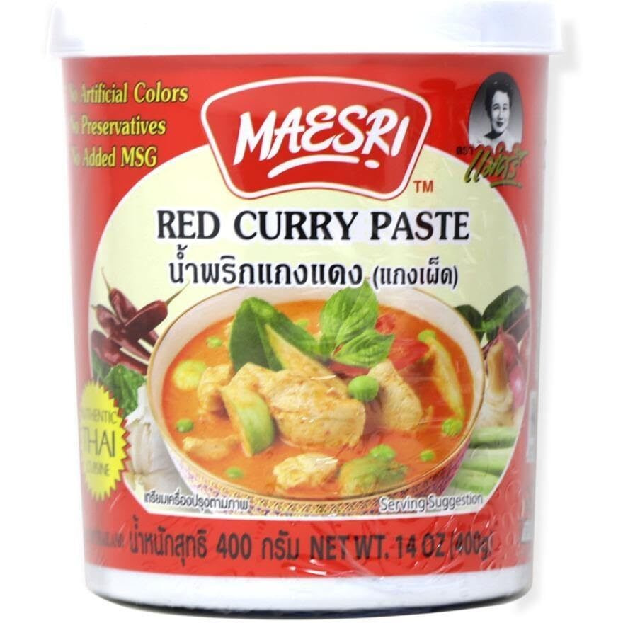 Maesri Red Curry Paste, 14 Ounce