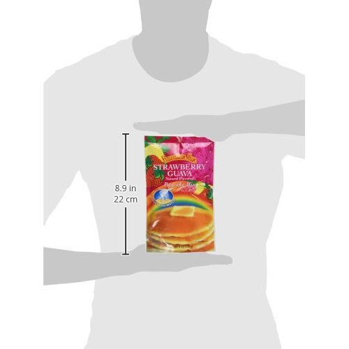 Hawaiian Sun Strawberry Guava Pancake Mix, 6 Ounce
