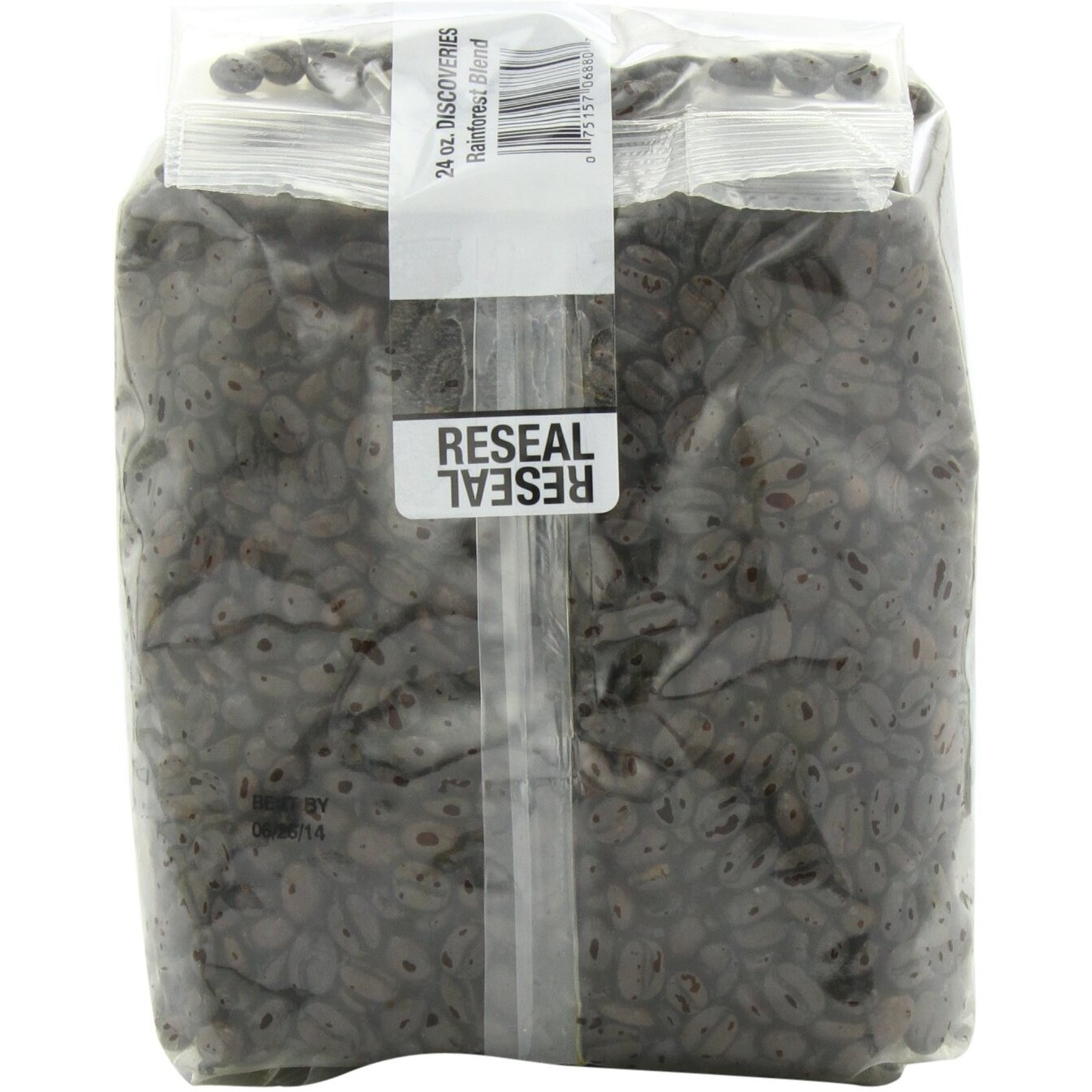 First Colony Organic Fair Trade Whole Bean Coffee, Rainforest, 24-Ounce