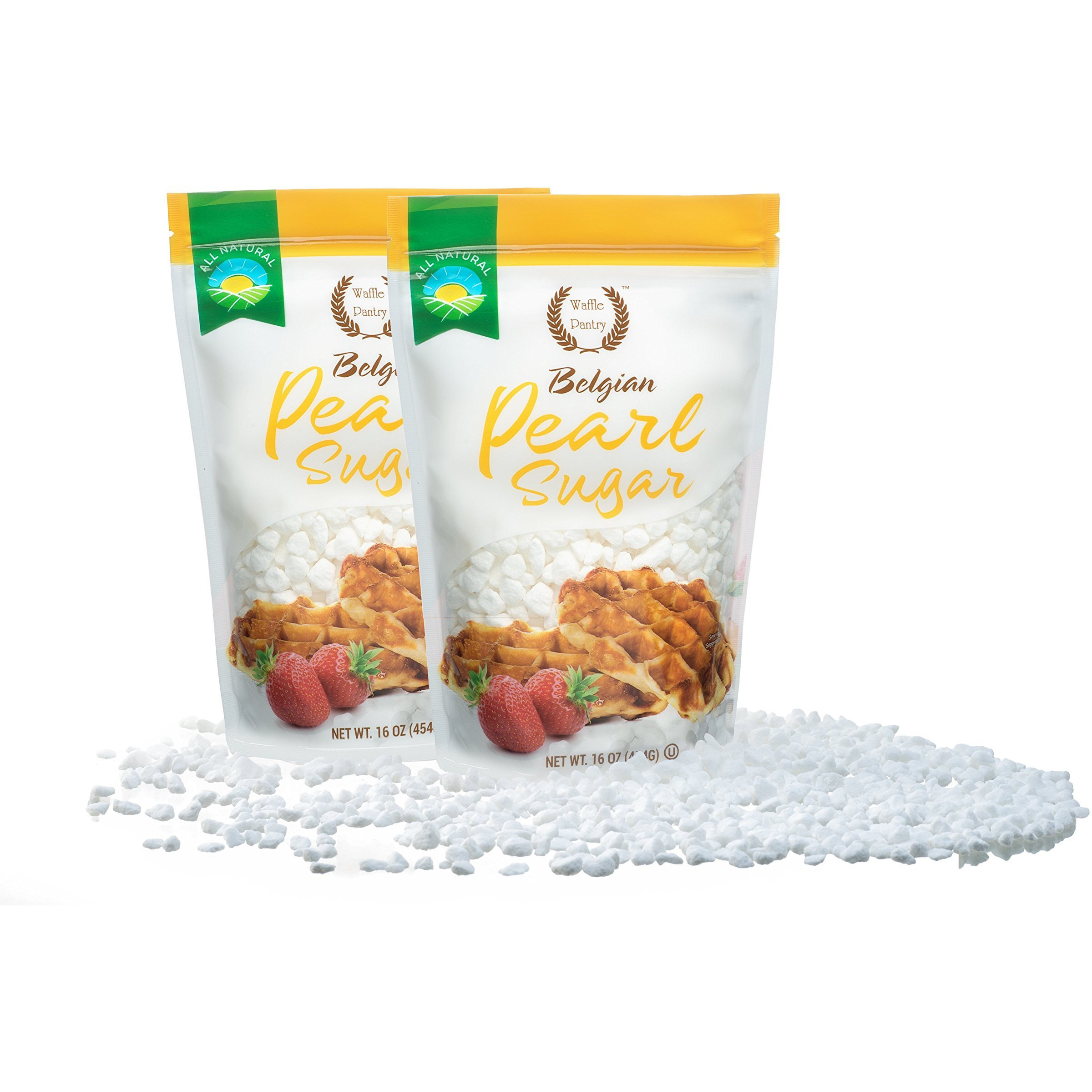 Waffle Pantry Belgian Pearl Sugar, 16 Oz (Pack Of 2)