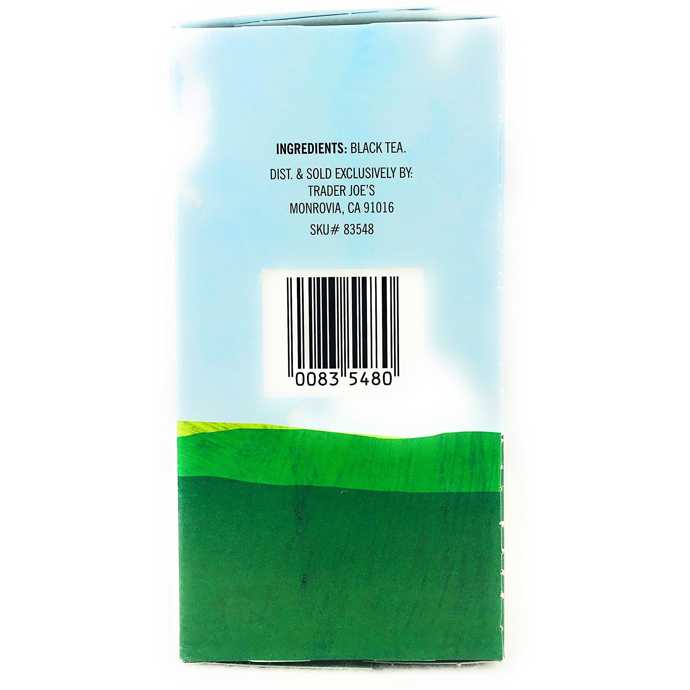 Trader Joe's Original Irish Breakfast Tea (80 Black Tea Bags Per Box)