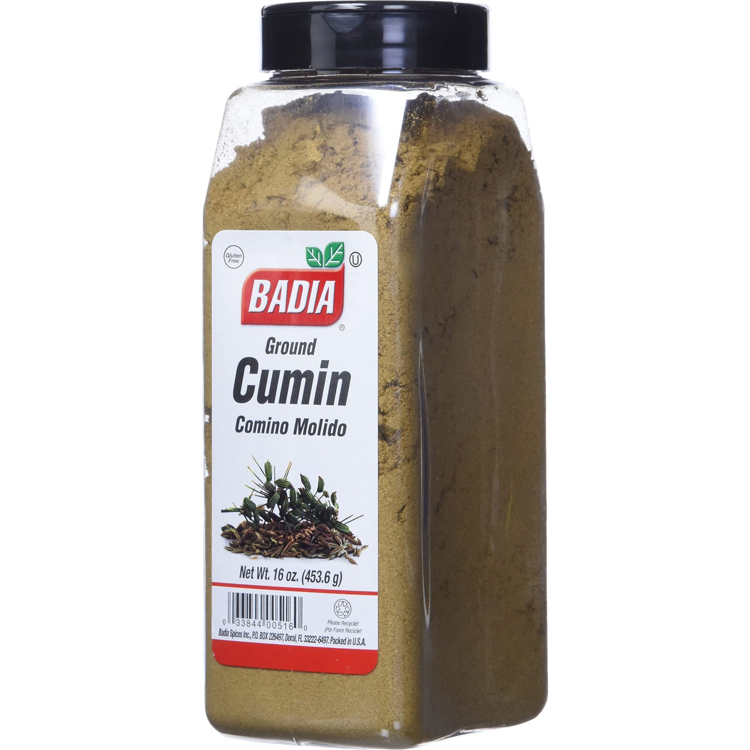 Badia Spices, Cumin Seed Ground, Yellow Multi (087881), 16 Oz