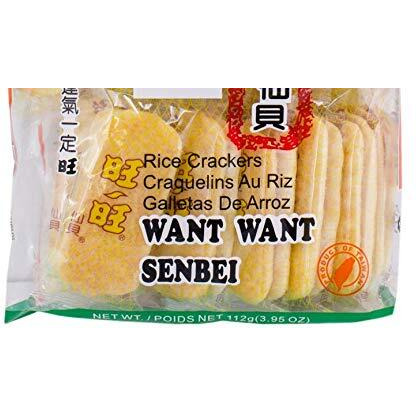 Want-Want Senbei Rice Crackers 112G(3.95Oz)