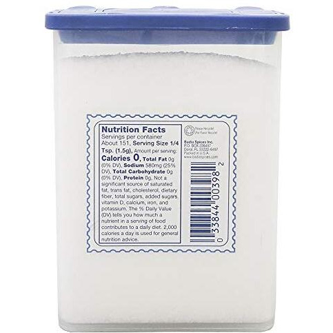 Badia Salt Kosher 8 Oz