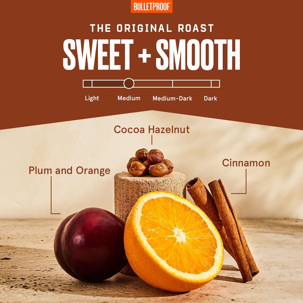 Bulletproof Original Medium Roast Ground Coffee, 12 Ounces (Pack Of 3), 100% Arabica Coffee Sourced From Central And South America