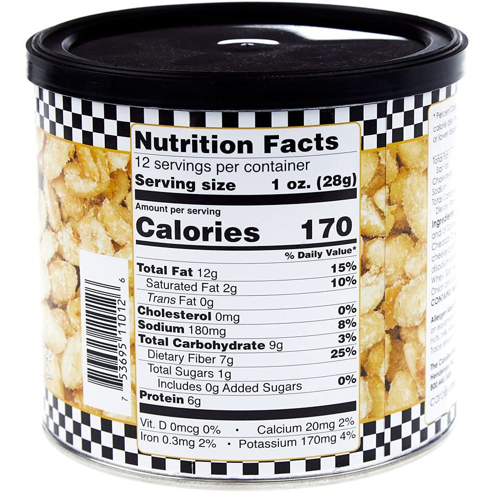 The Carolina Nut Company Peanuts, Smokey Mozzarella, 12 Ounce